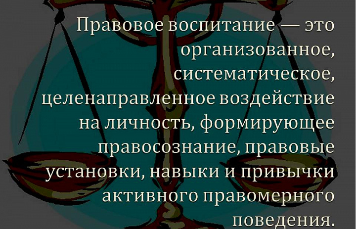 Неделя правового воспитания «Закон обо мне. Мне о законе»